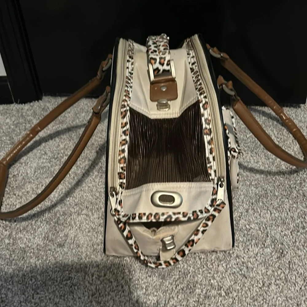 Leopard animal tote